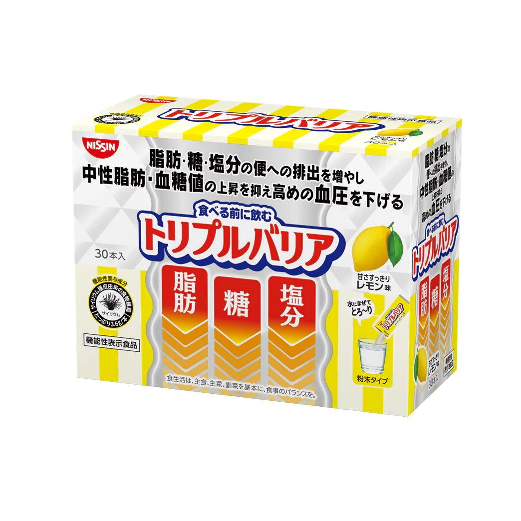 【社販】トリプルバリア 甘さすっきりレモン味 (30本入) 1箱