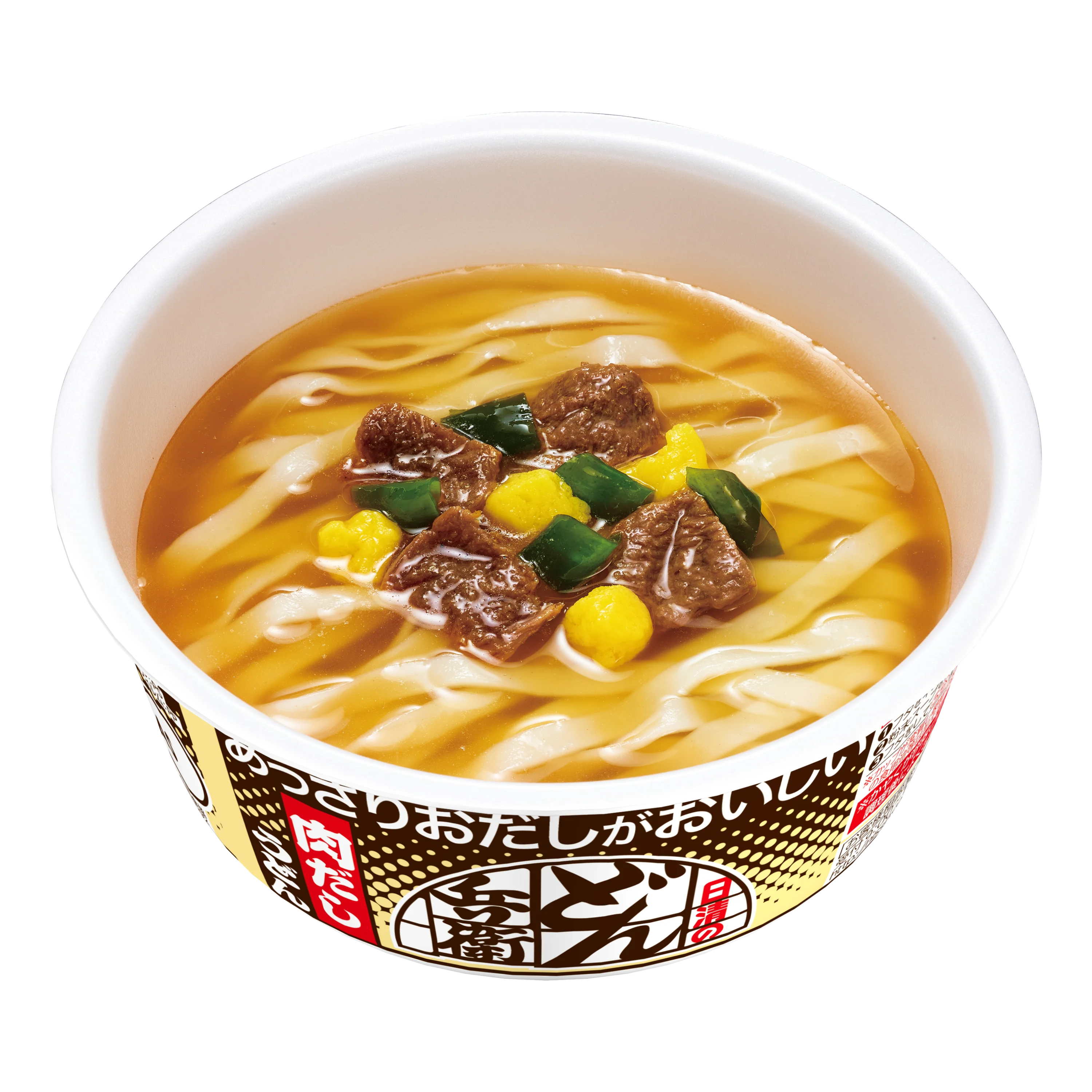 日清のあっさりおだしがおいしいどん兵衛 肉だしうどん - Image 2