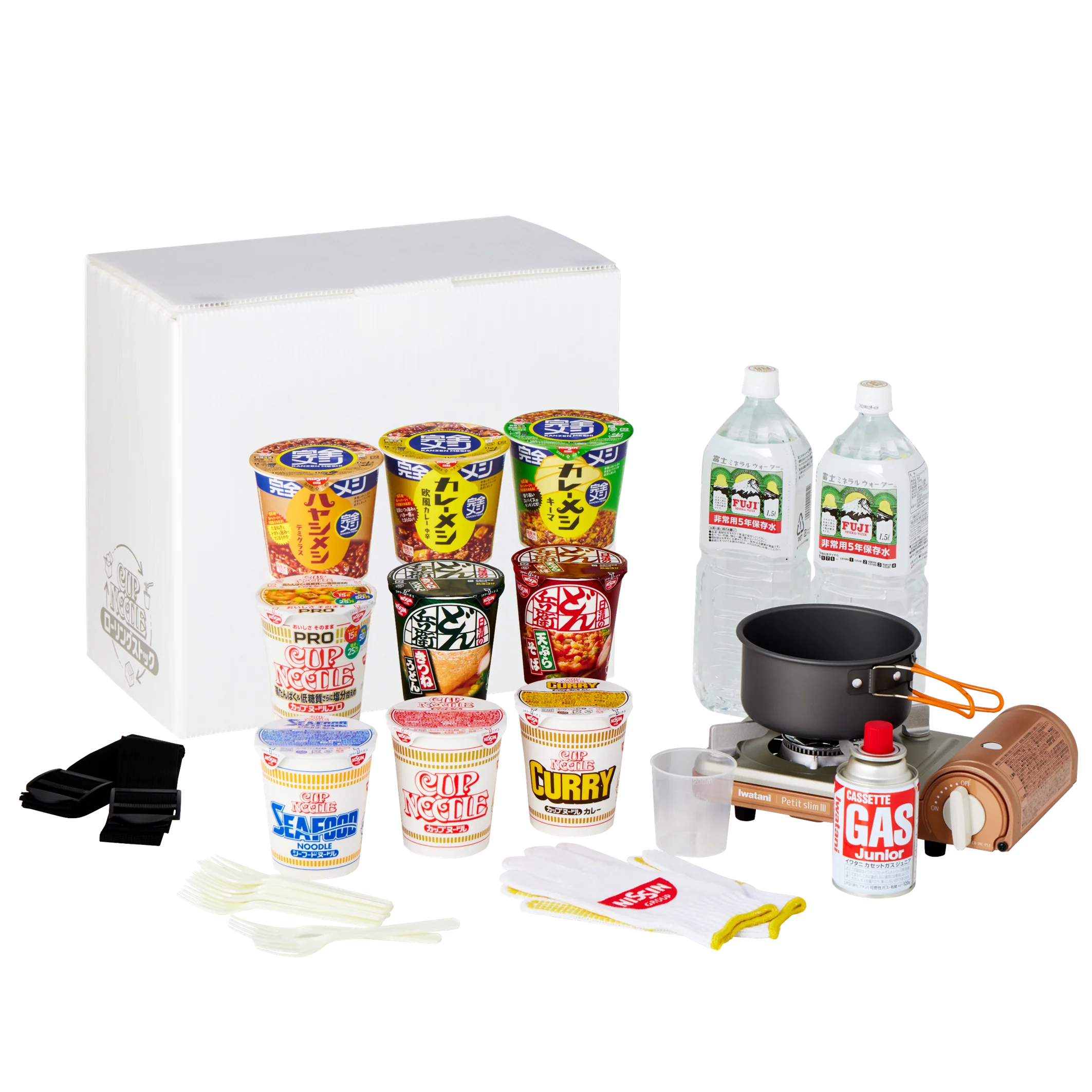 カップヌードル ローリングストックセット (単品購入) 【非常用/災害用/防災備蓄用】