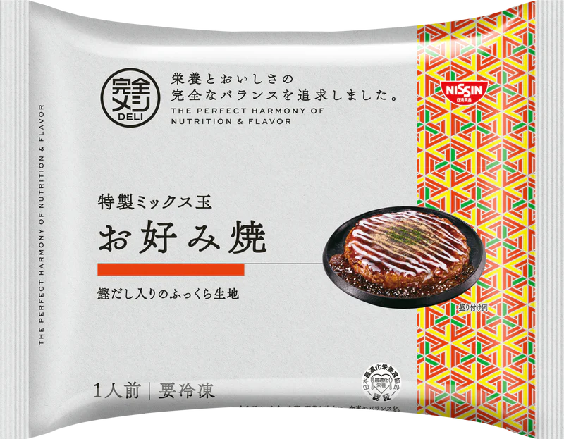 冷凍 完全メシ DELI 特製ミックス玉 お好み焼 - Image 2