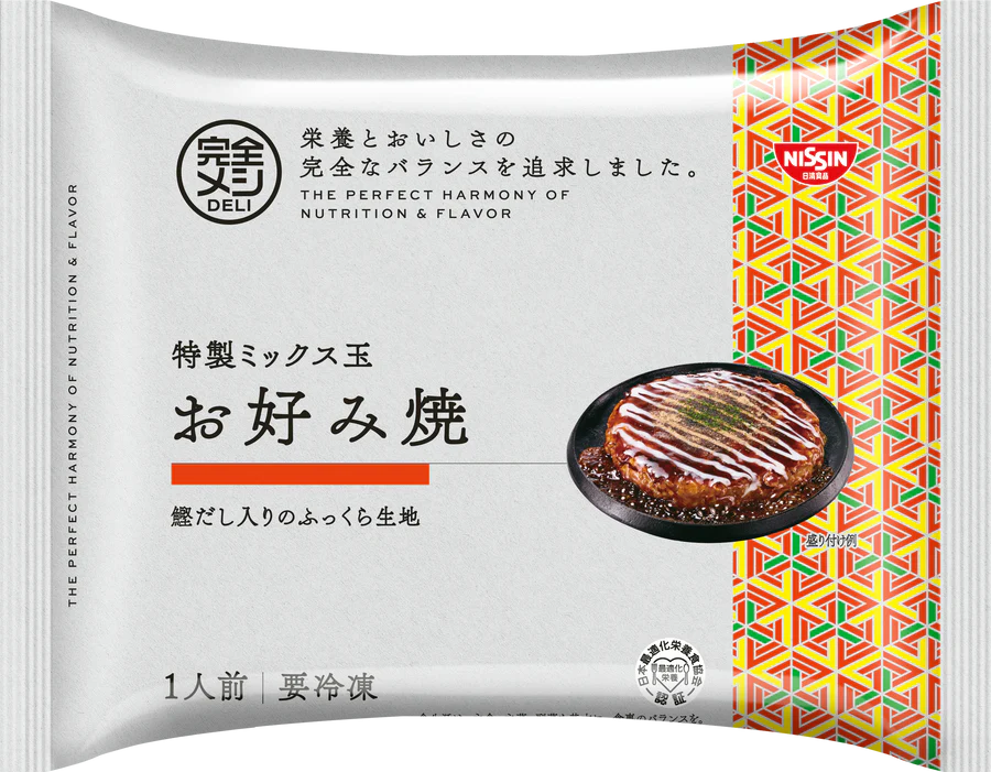 冷凍 完全メシ DELI 特製ミックス玉 お好み焼 - Image 2