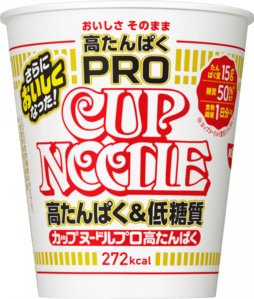 カップヌードルPRO 高たんぱく&低糖質