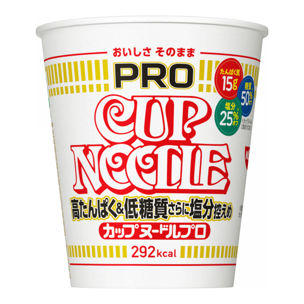カップヌードルPRO 高たんぱく&低糖質さらに塩分控えめ