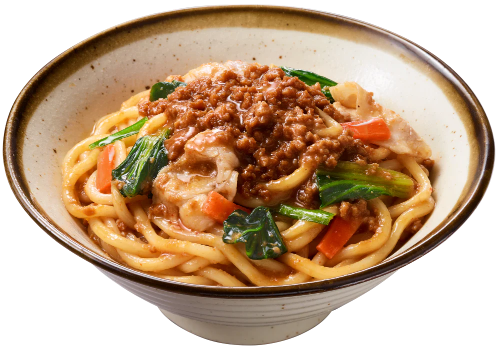 冷凍 完全メシ DELI 旨辛豆板醤の肉味噌まぜうどん